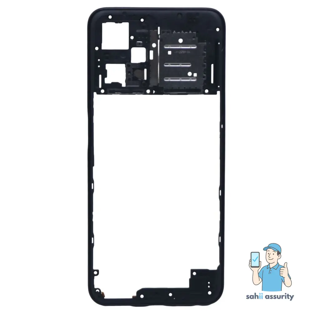 Middle Frame Ring Only for Realme 9 Black thumbnail